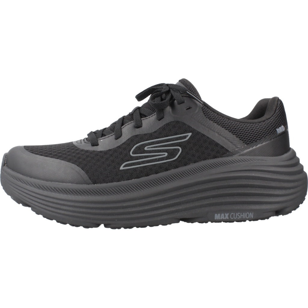 SKECHERS MAX CUSHIONING ENDEA en color NEGRO  (2)