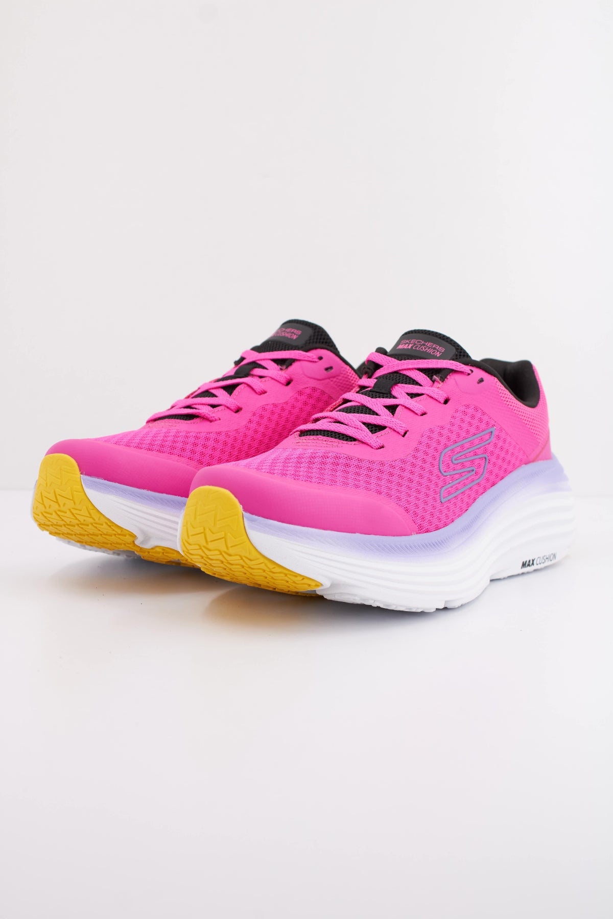 SKECHERS  MAX CUSHIONING ENDEA en color ROSA  (2)