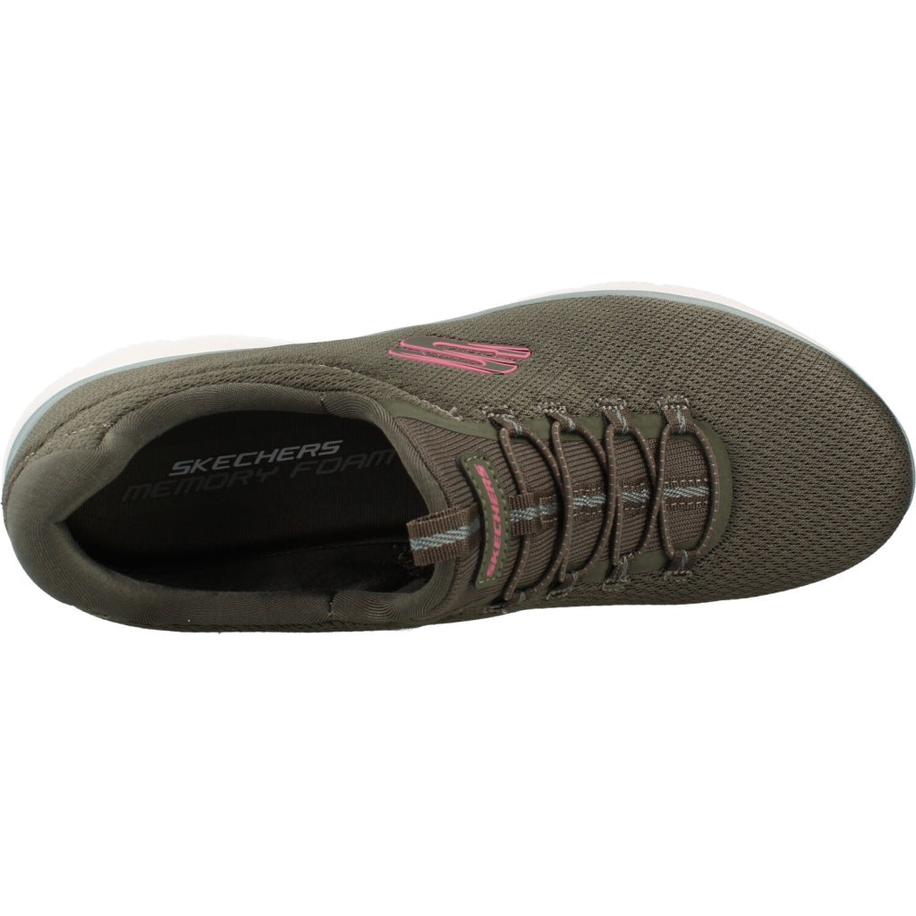 SKECHERS S SUMMITS en color VERDE  (7)