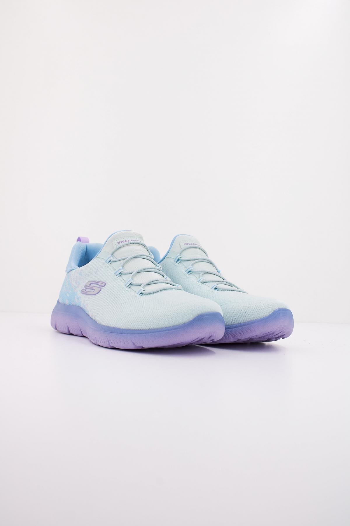 SKECHERS SUMMITS MORNING GLOW en color AZUL  (2)