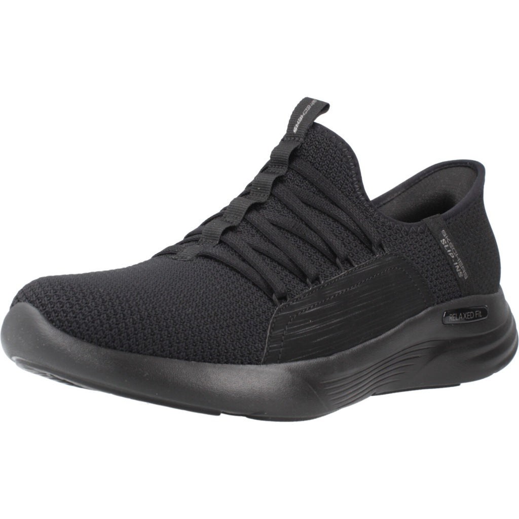 SKECHERS SLIP INS - RELAXED FIT SPORT en color NEGRO  (1)