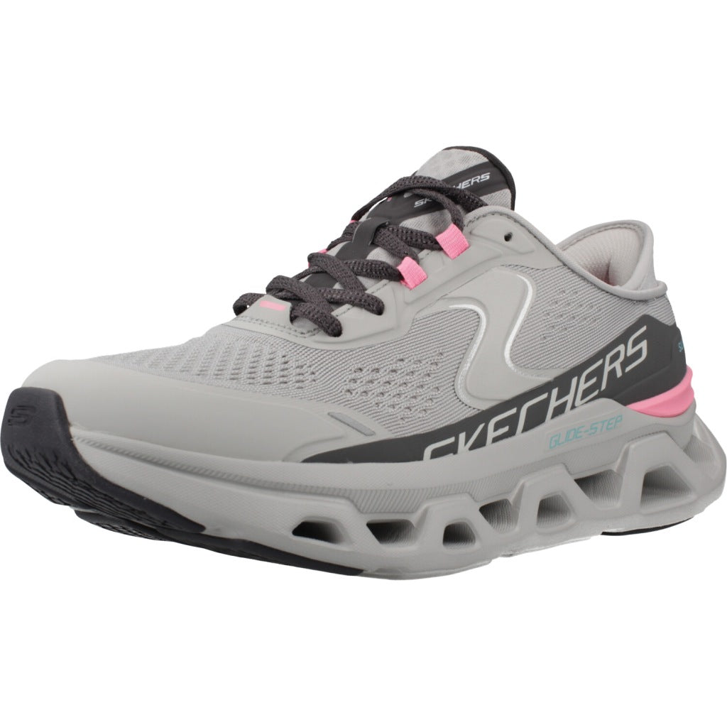 SKECHERS GLIDE STEP ATLUS en color GRIS  (1)