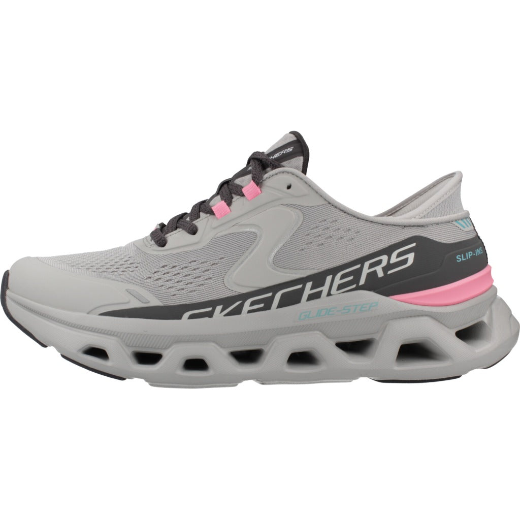 SKECHERS GLIDE STEP ATLUS en color GRIS  (2)
