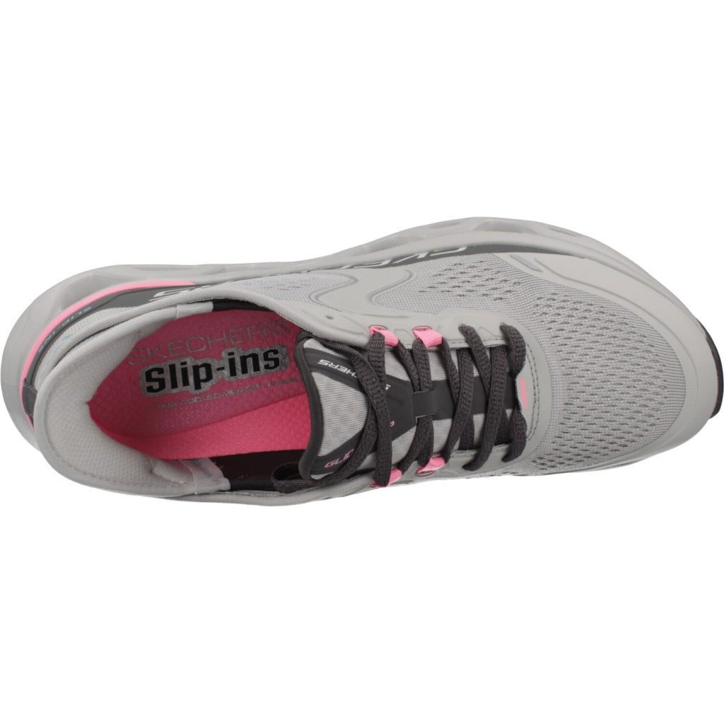SKECHERS GLIDE STEP ATLUS en color GRIS  (6)