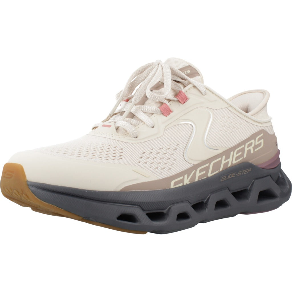 SKECHERS SLIP-INS GLIDE STEP ATLUS en color BEIS  (1)
