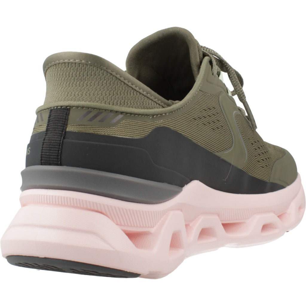 SKECHERS SLIP-INS GLIDE STEP ATLUS en color VERDE  (3)