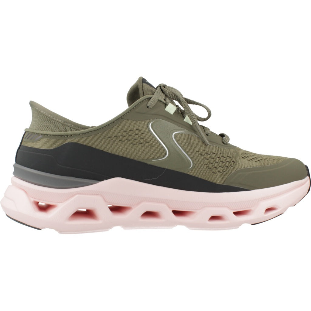 SKECHERS SLIP-INS GLIDE STEP ATLUS en color VERDE  (4)