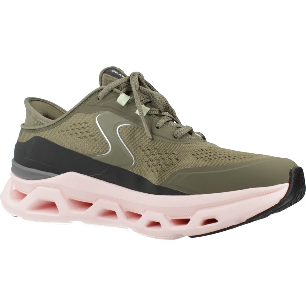 SKECHERS SLIP-INS GLIDE STEP ATLUS en color VERDE  (5)