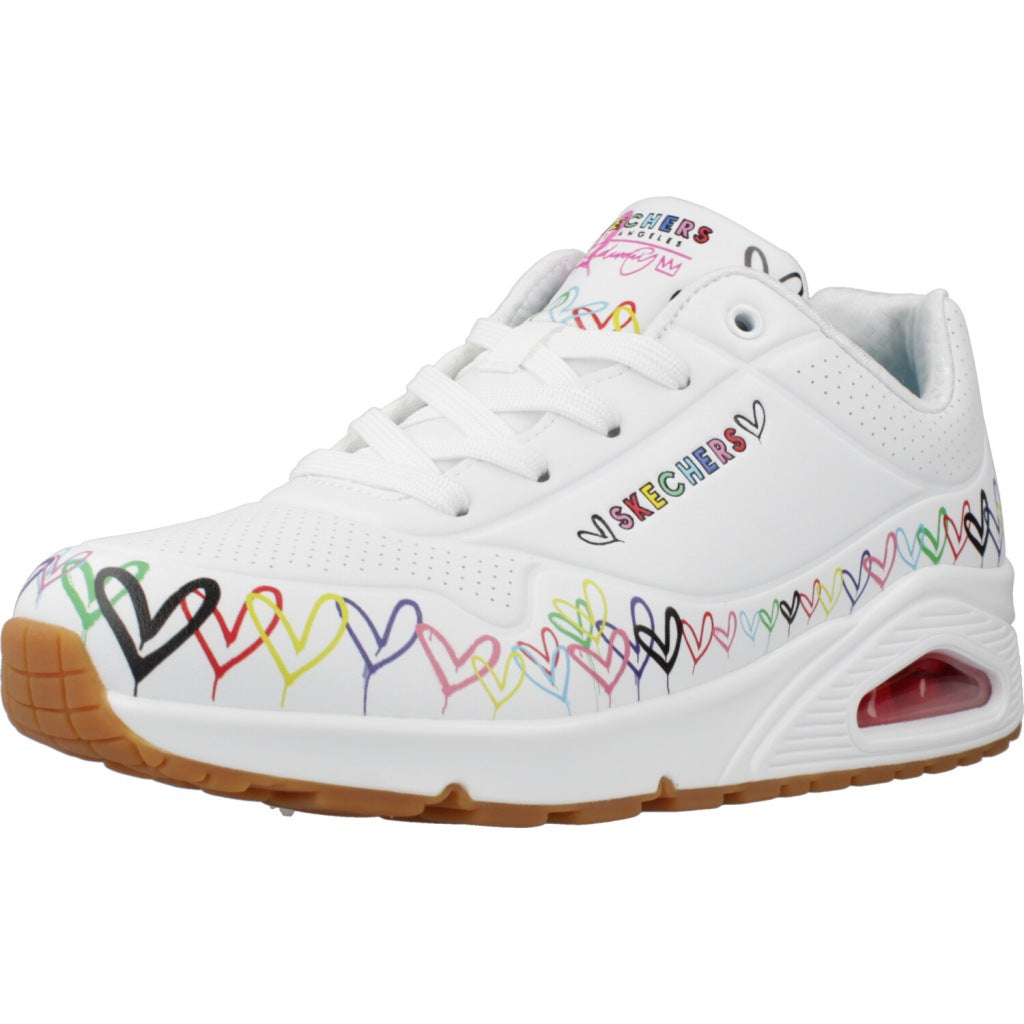 SKECHERS S UNO en color BLANCO  (1)