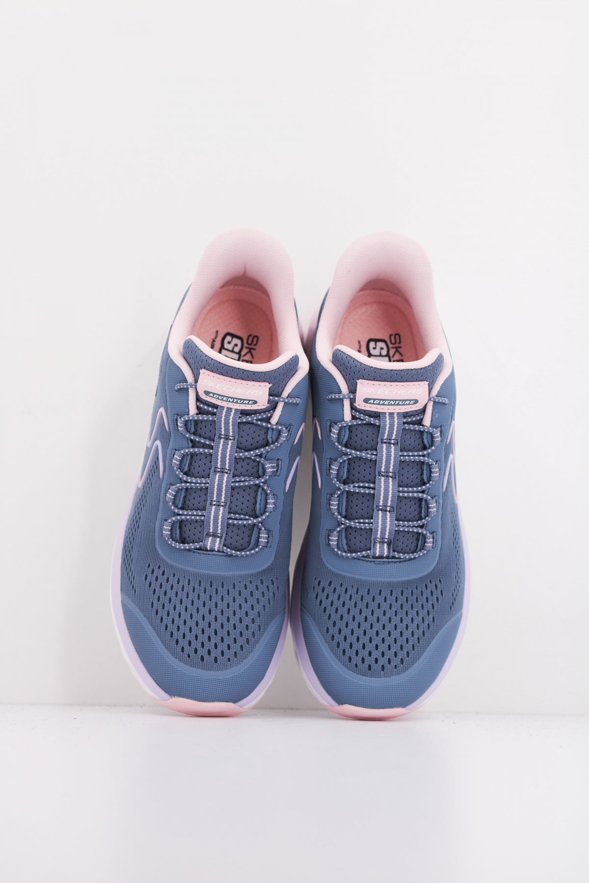 SKECHERS GLIDE STEP SOLE en color AZUL  (3)