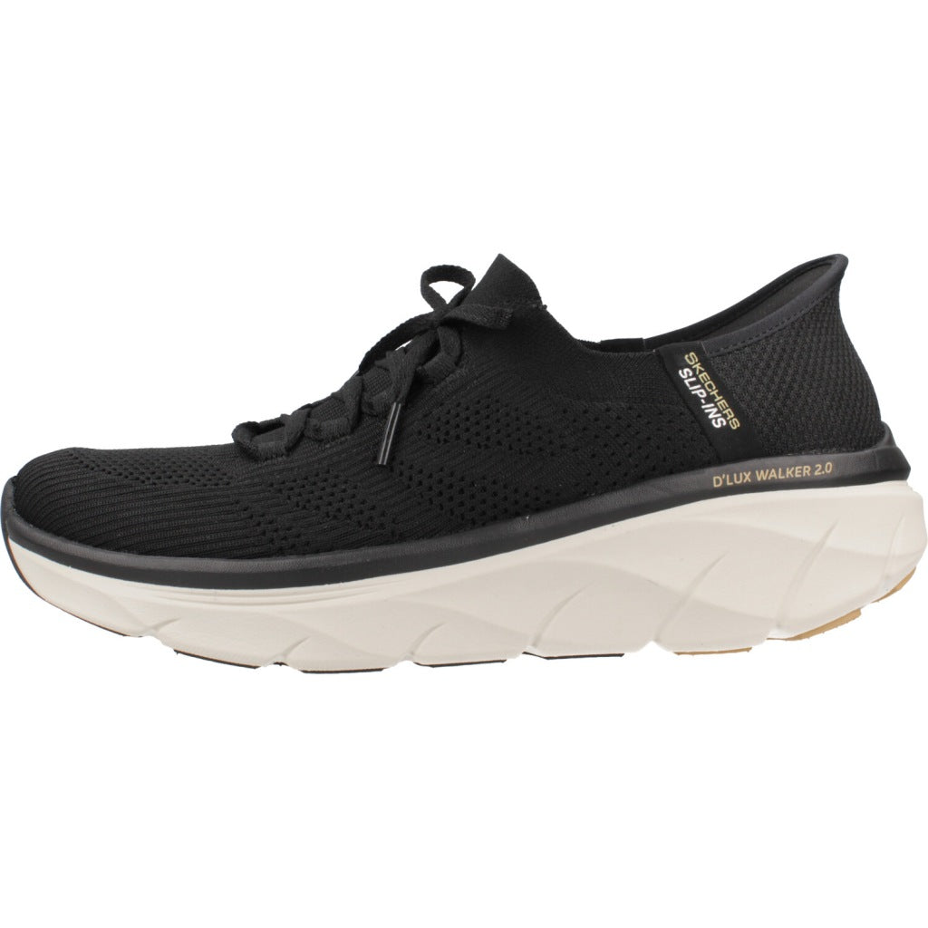 SKECHERS D'LUX WALKER . SLIP-INS en color NEGRO  (2)