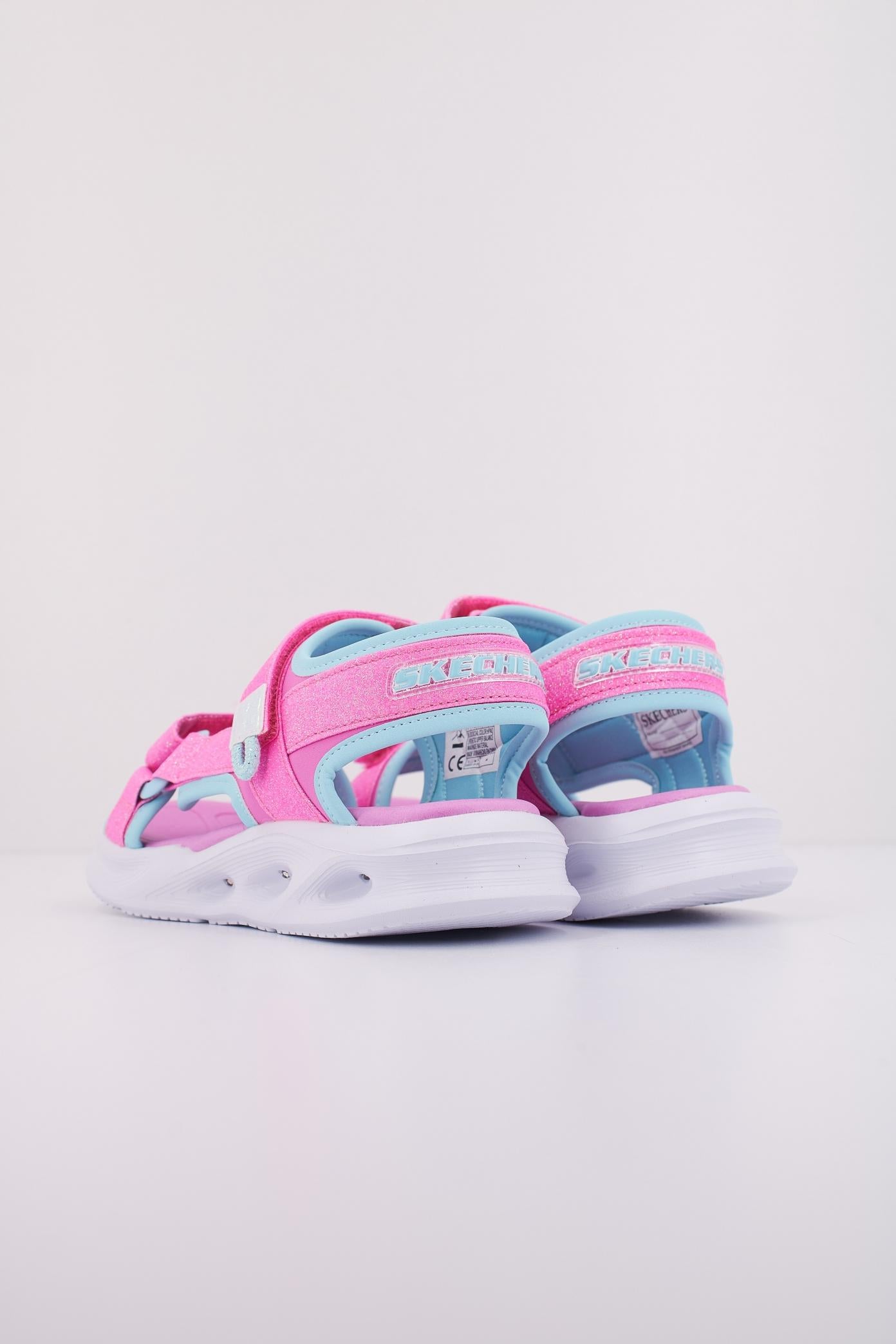 SKECHERS SOLA GLOW SANDAL en color ROSA  (4)
