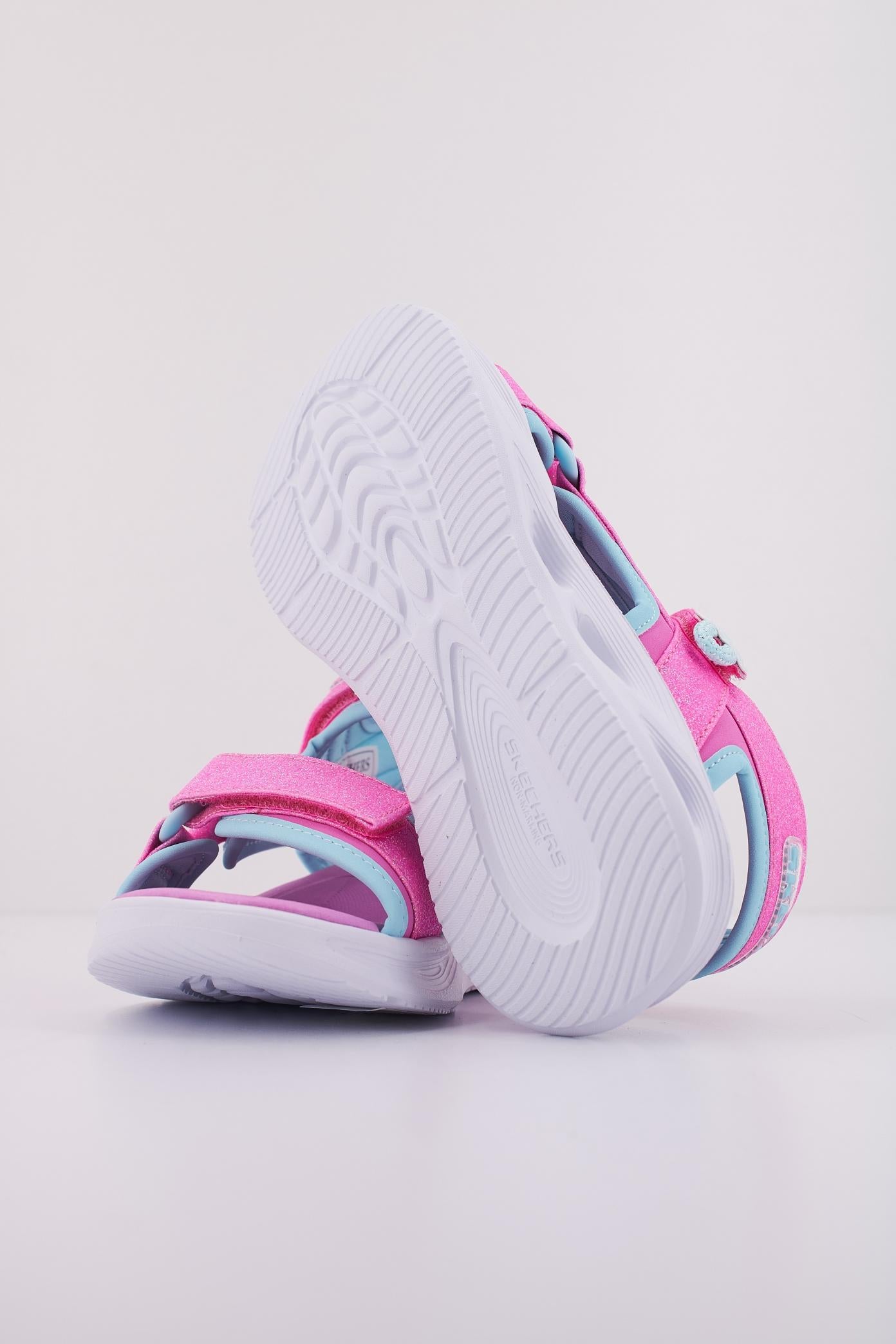 SKECHERS SOLA GLOW SANDAL en color ROSA  (5)