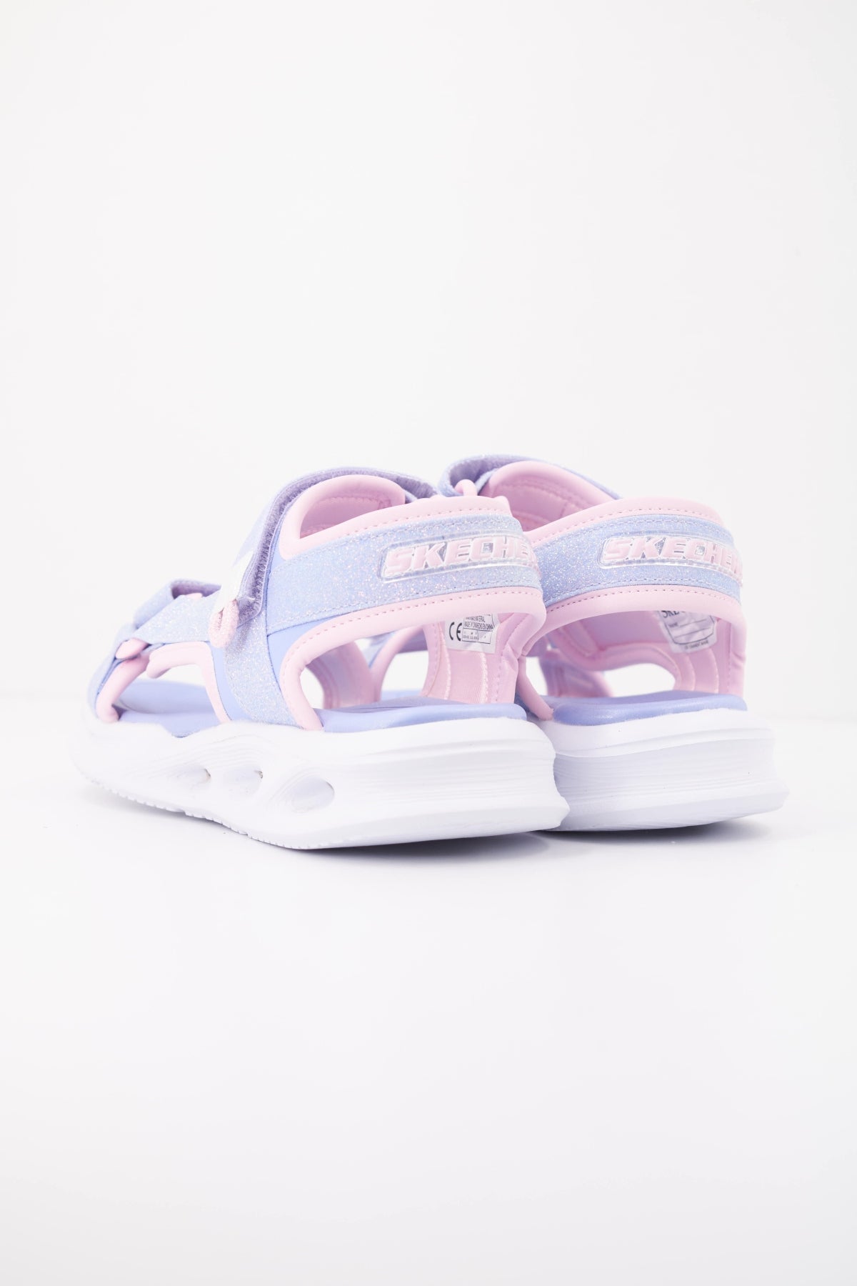 SKECHERS SOLA GLOW SANDAL en color VIOLETA  (4)