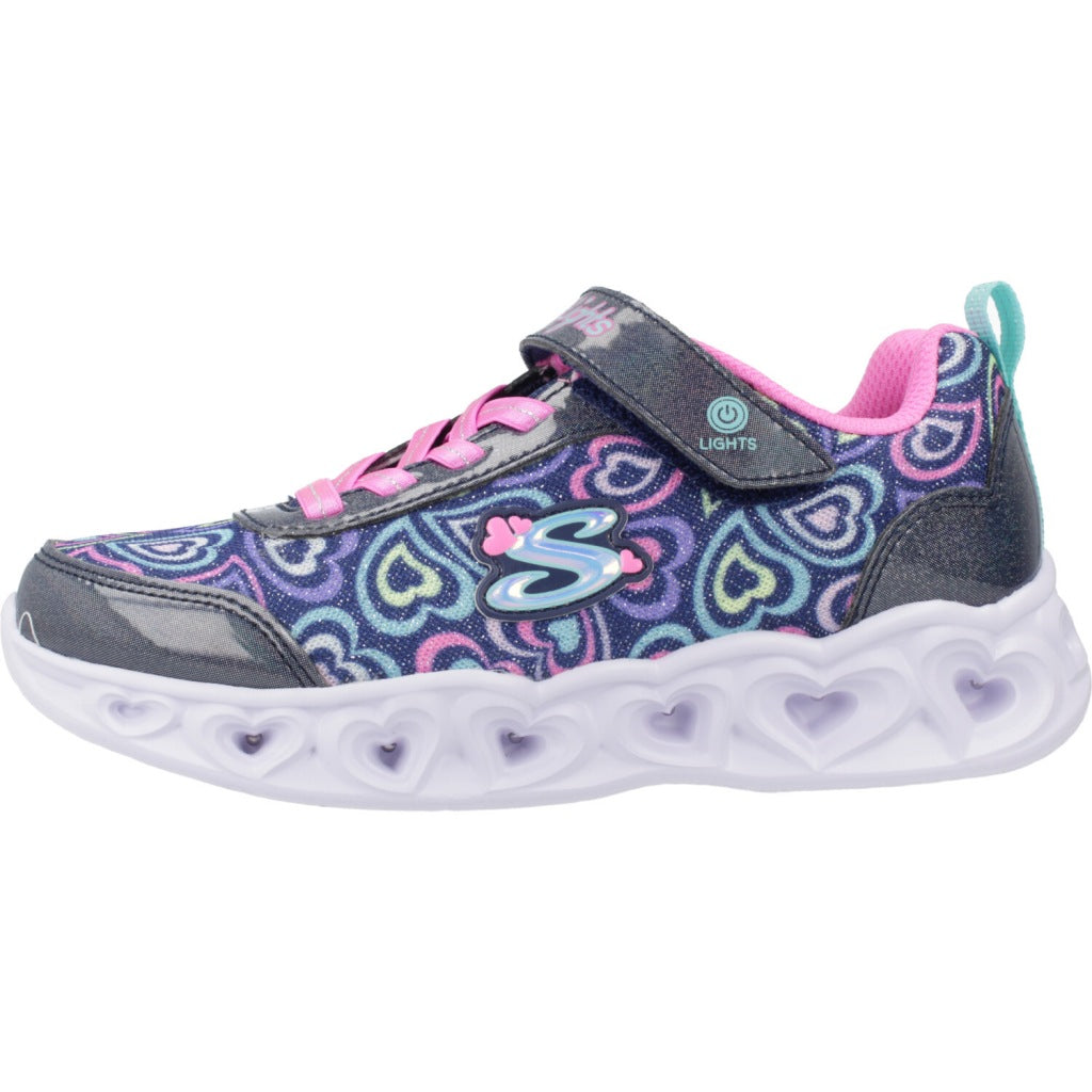 SKECHERS BOOGIE LOVE en color AZUL  (2)