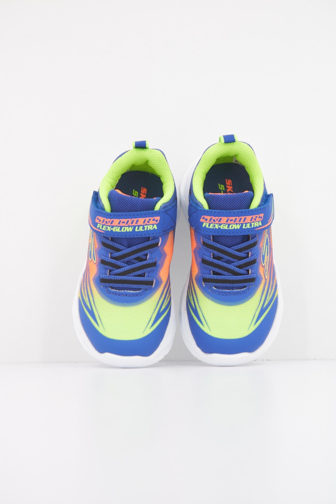 SKECHERS FLEX-GLOW ULTRA en color AZUL  (3)