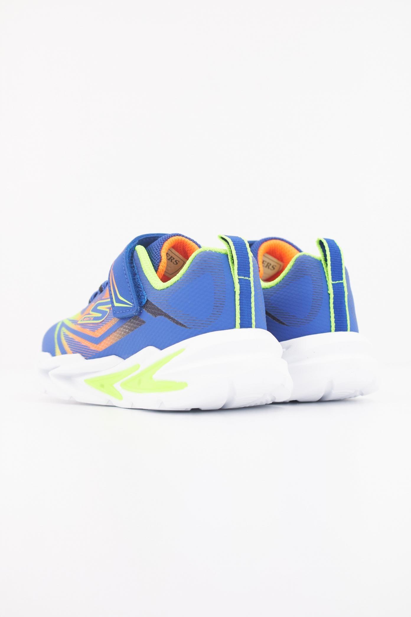 SKECHERS FLEX-GLOW ULTRA en color AZUL  (4)