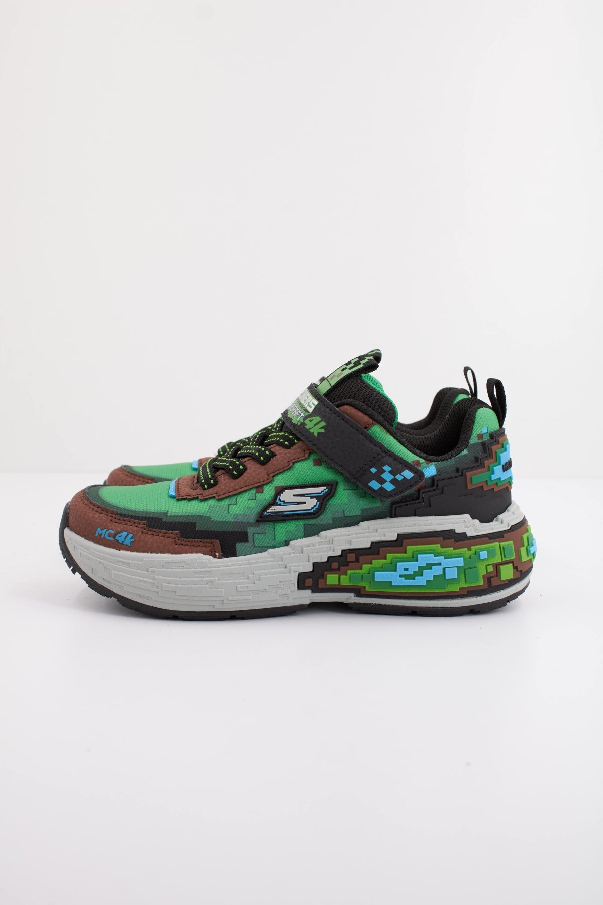 SKECHERS MEGA-CRAFT K en color VERDE  (1)