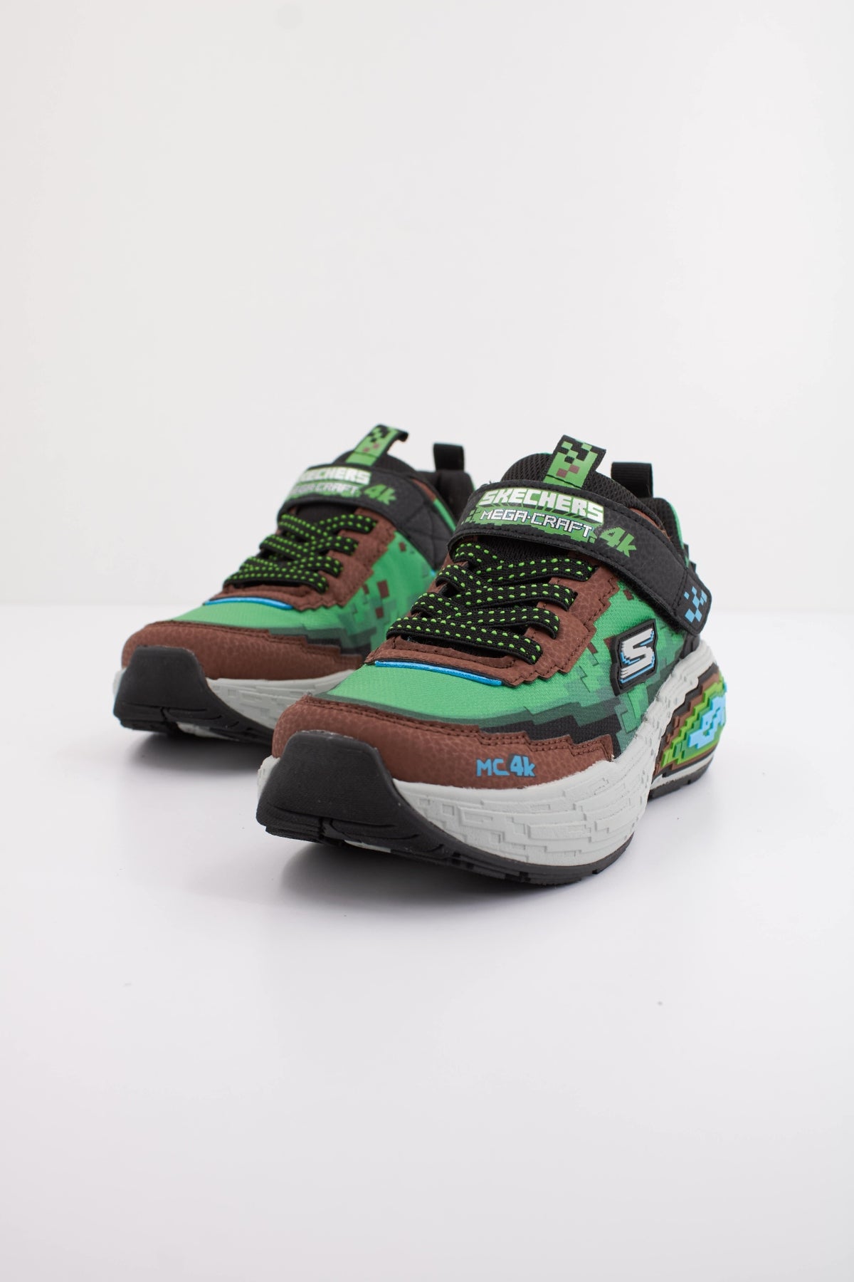 SKECHERS MEGA-CRAFT K en color VERDE  (2)