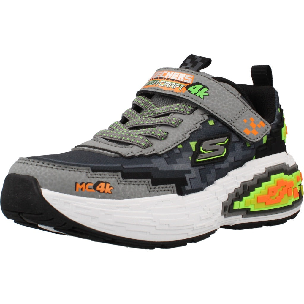 SKECHERS L MEGA CRAFT K en color GRIS  (1)
