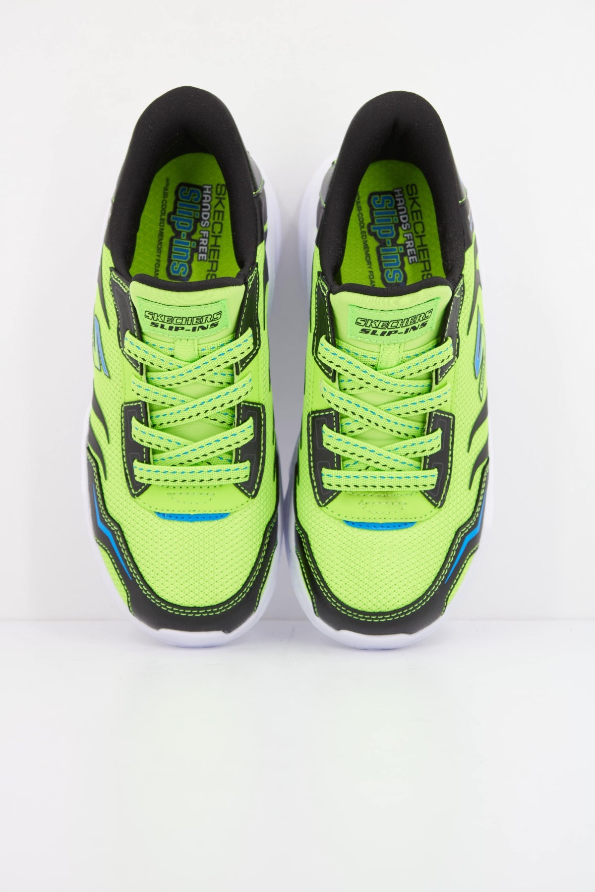 SKECHERS SLIP-INS METEOR-LIGHTS  en color VERDE  (3)