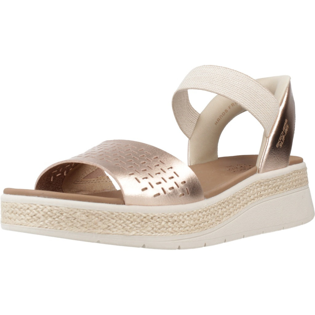 SKECHERS SLIP-INS BOBS SUN RAY en color BRONCE  (1)