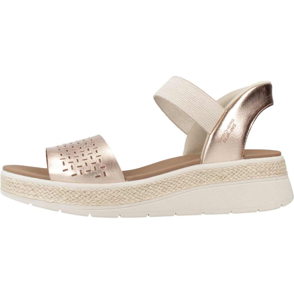 SKECHERS SLIP-INS BOBS SUN RAY en color BRONCE  (2)