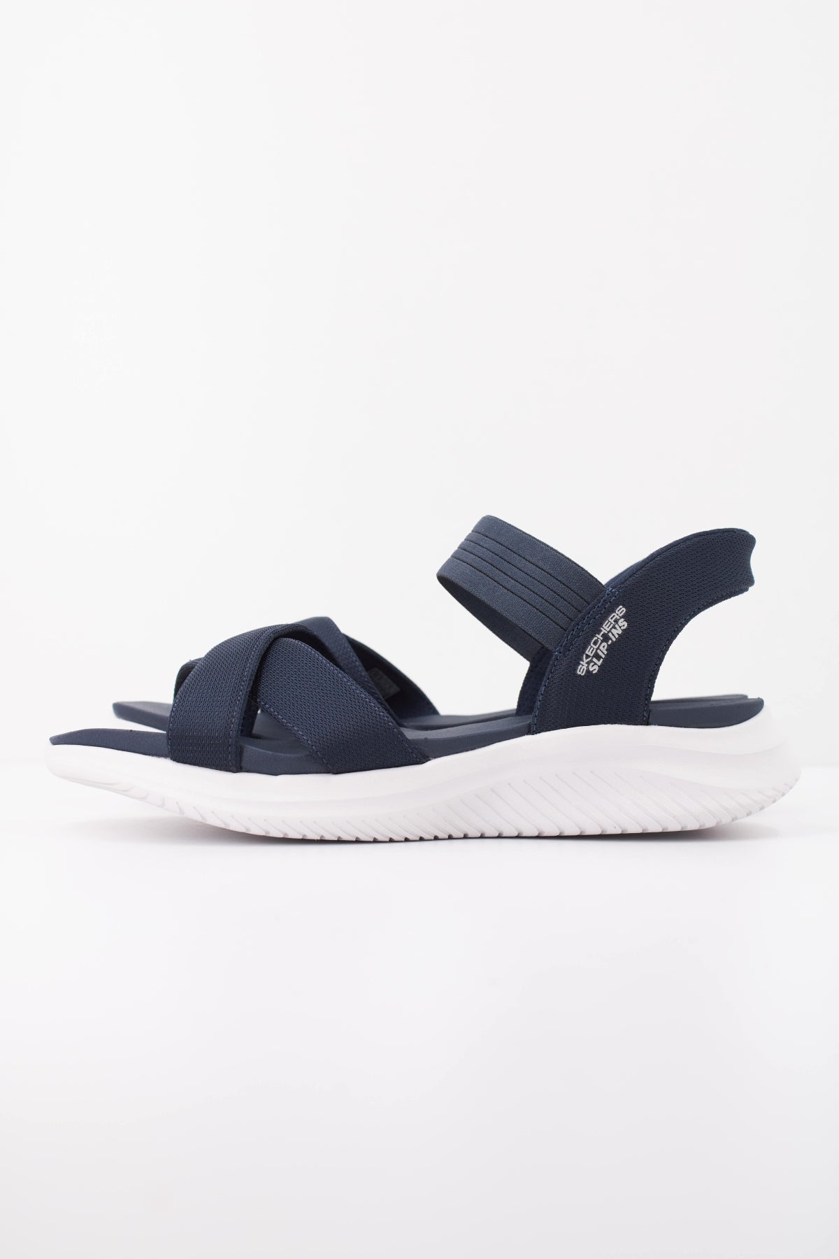 SKECHERS  ULTRA FLEX . SANDAL NEV  en color AZUL  (1)