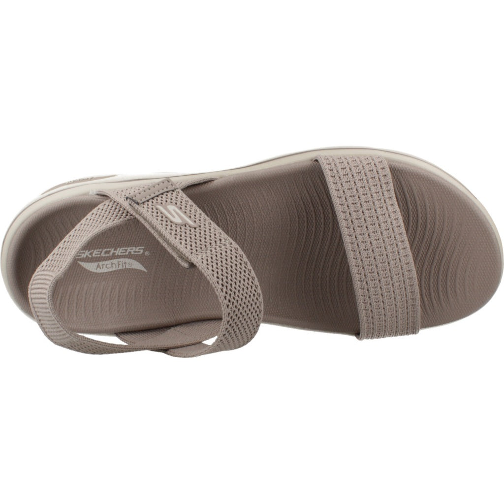 SKECHERS  GO WALK ARCH FIT .  en color MARRON  (7)