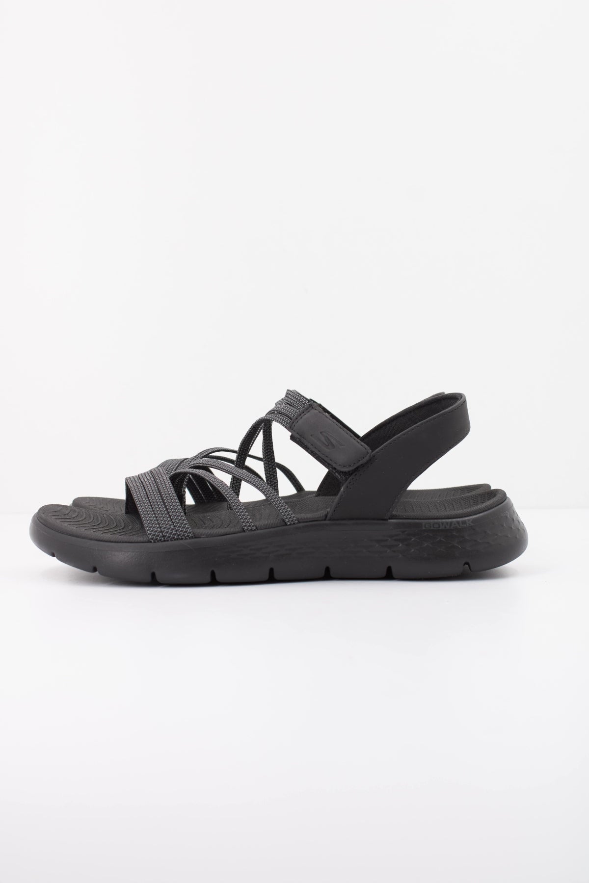 SKECHERS GO WALK FLEX SANDAL EMMA en color NEGRO  (1)