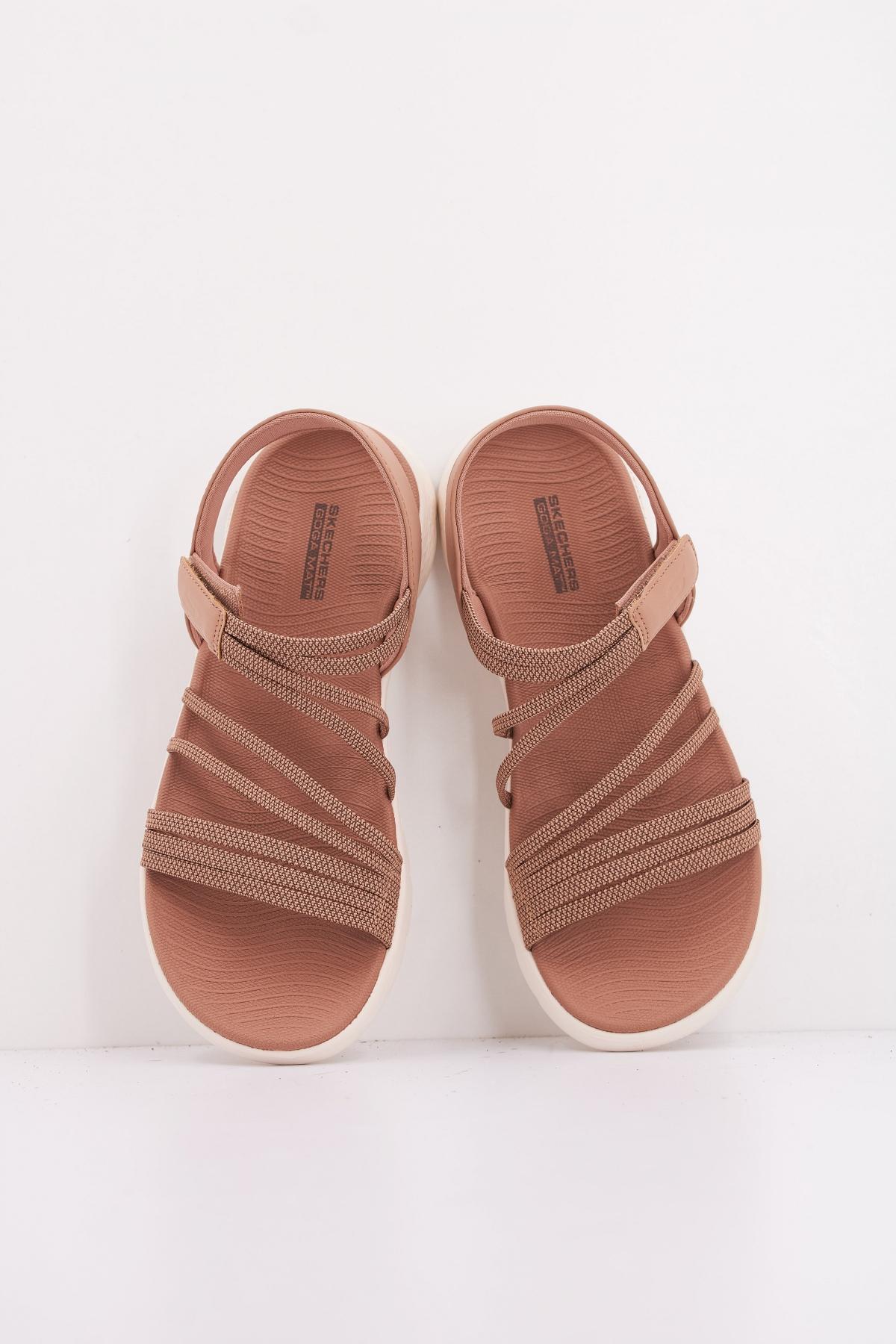 SKECHERS GO WALK FLEX en color MARRON  (3)