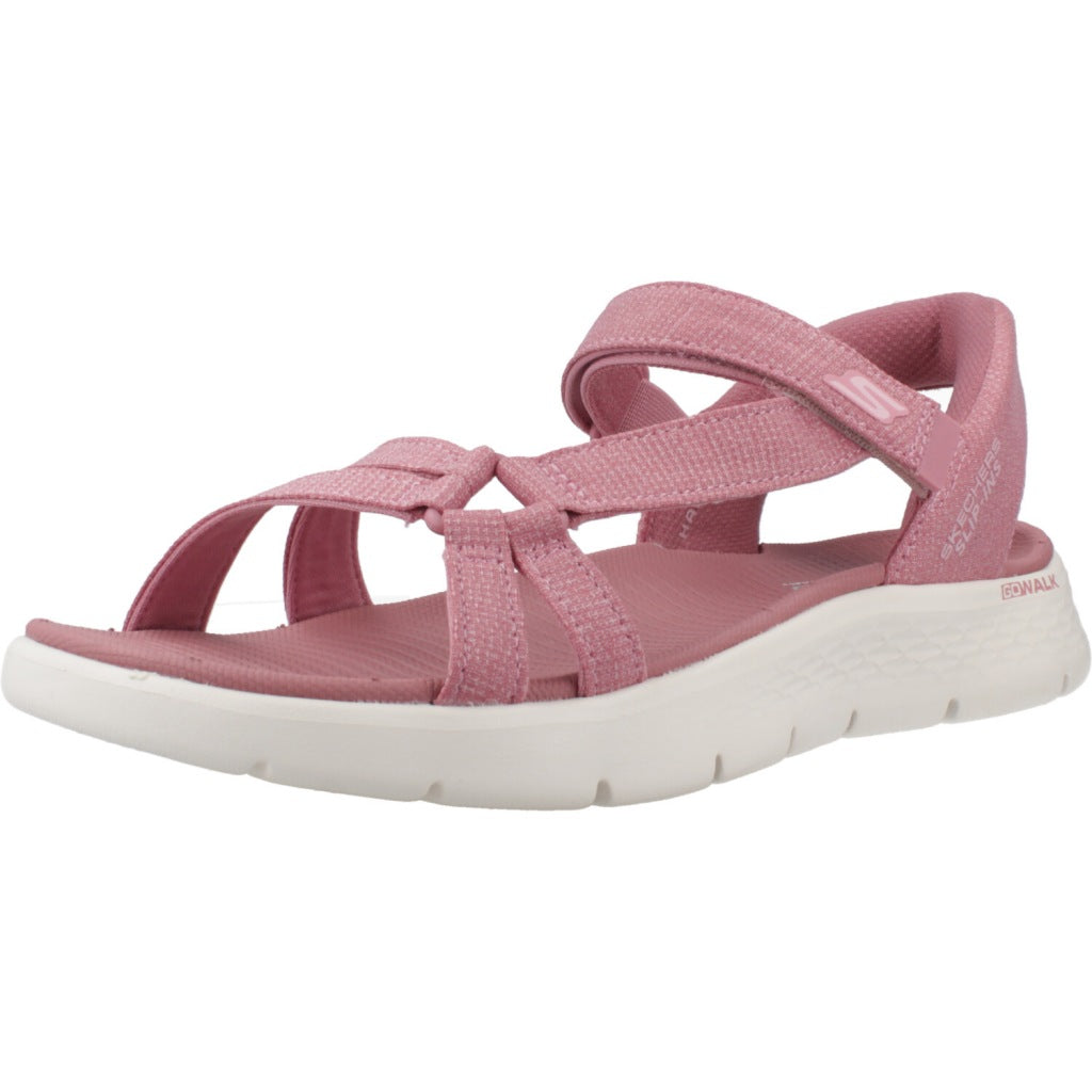 SKECHERS SLIP-INS  GO WALK FLEX en color ROSA  (1)