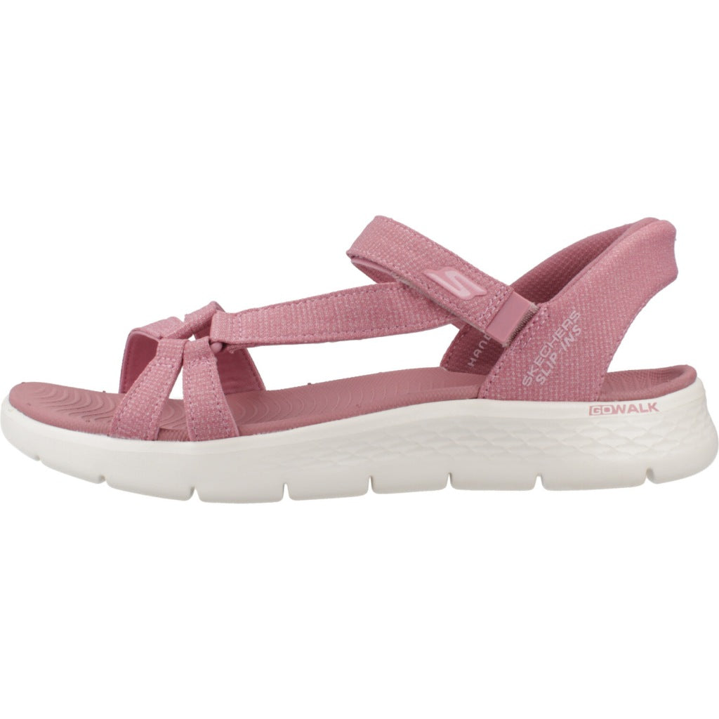SKECHERS SLIP-INS  GO WALK FLEX en color ROSA  (2)