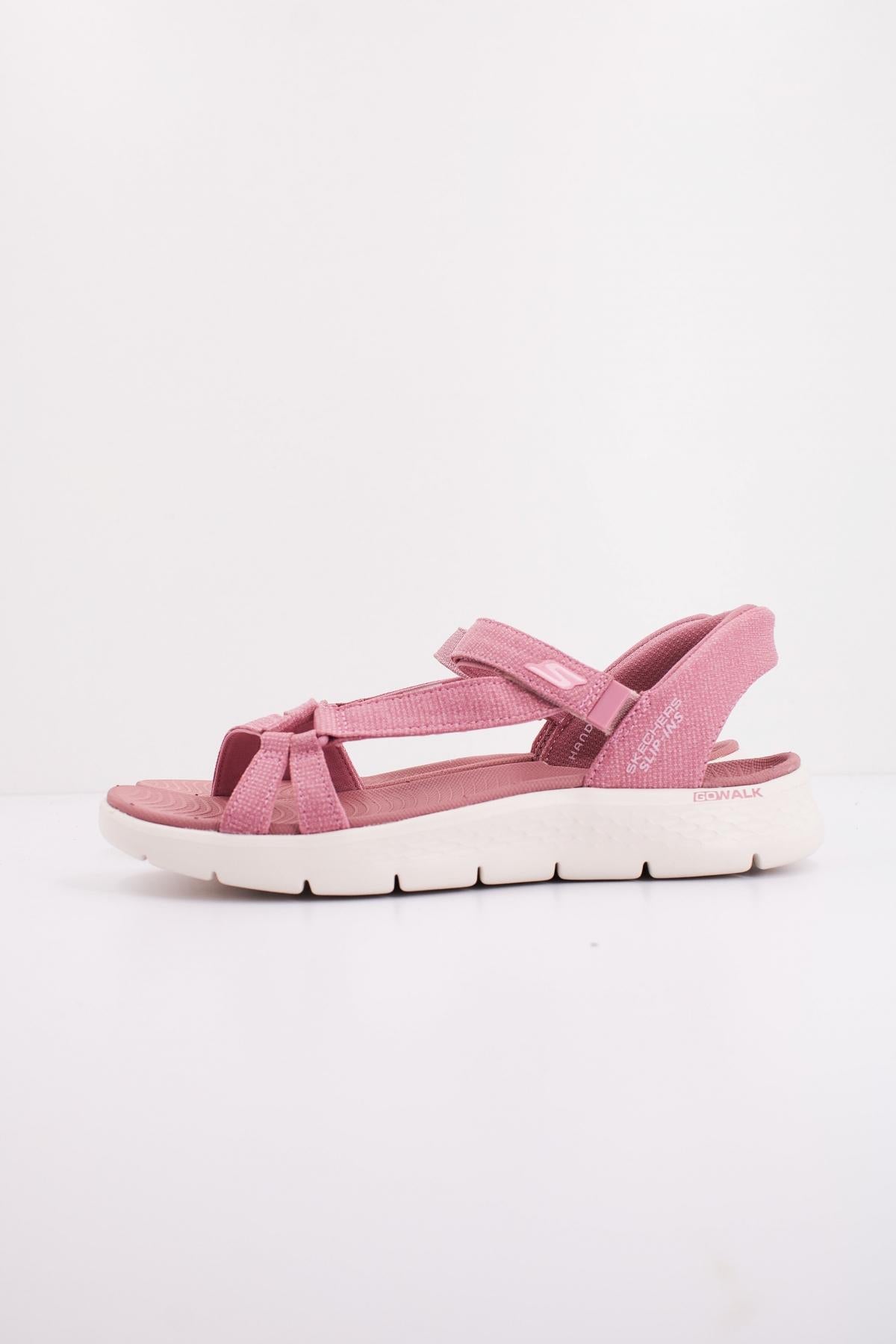 SKECHERS SLIP-INS  GO WALK FLEX en color ROSA  (1)