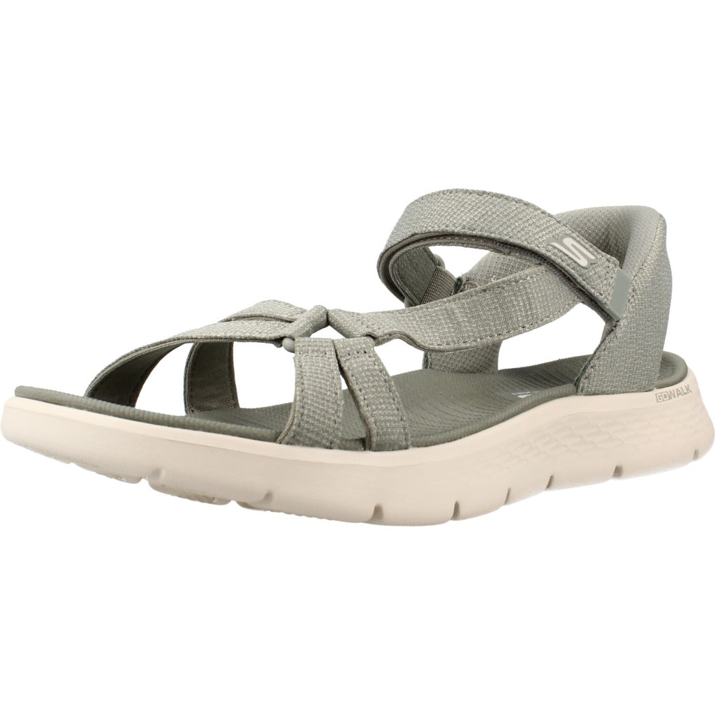 SKECHERS SLIP-INS GO WALK FLEX  en color VERDE  (1)