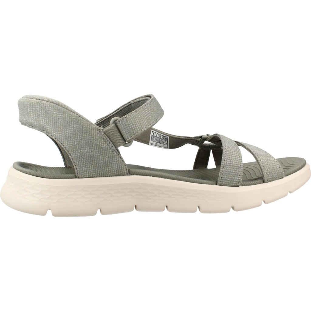 SKECHERS SLIP-INS GO WALK FLEX  en color VERDE  (4)