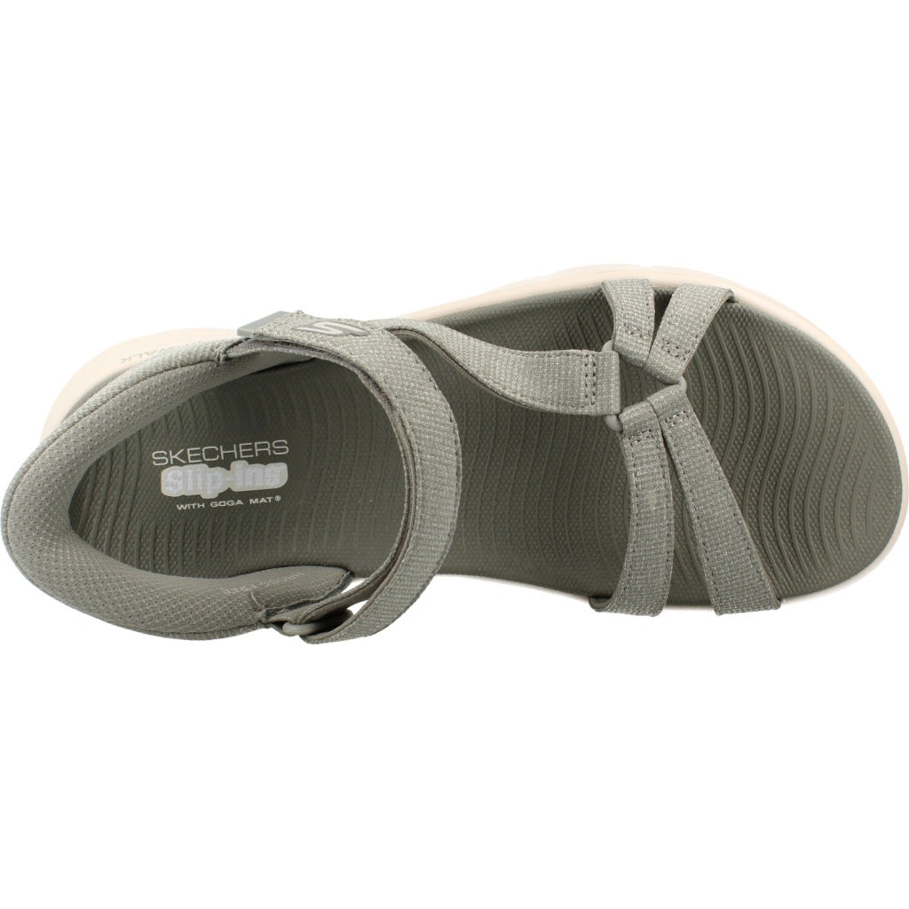 SKECHERS SLIP-INS GO WALK FLEX  en color VERDE  (7)