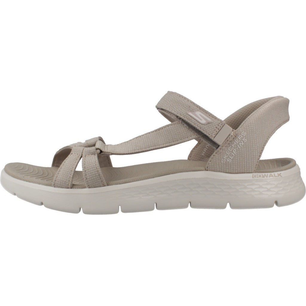 SKECHERS SLIP-INS  GO WALK FLEX en color MARRON  (2)