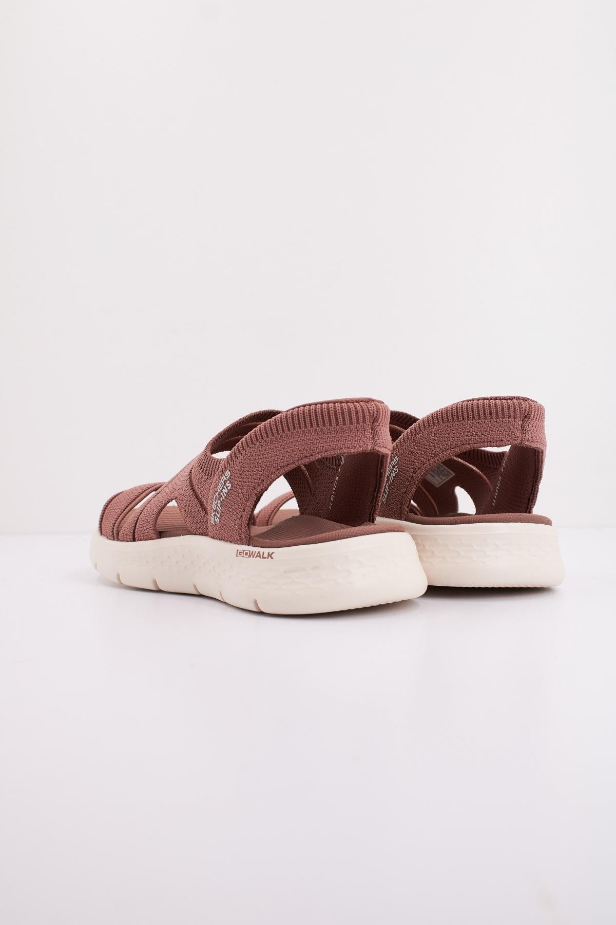 SKECHERS SLIP-INS  GO WALK FLEX en color MARRON  (4)
