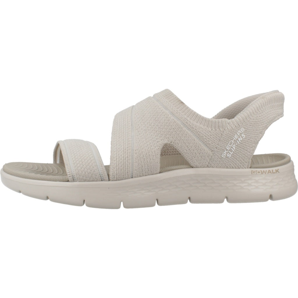 SKECHERS SLIP-INS  GO WALK FLEX en color BEIS  (2)