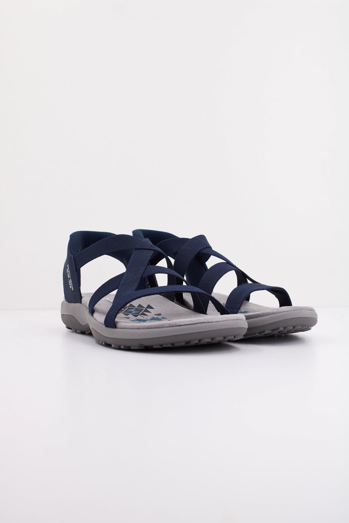 SKECHERS REGGAE SLIM STRETCH FLEX en color AZUL  (2)