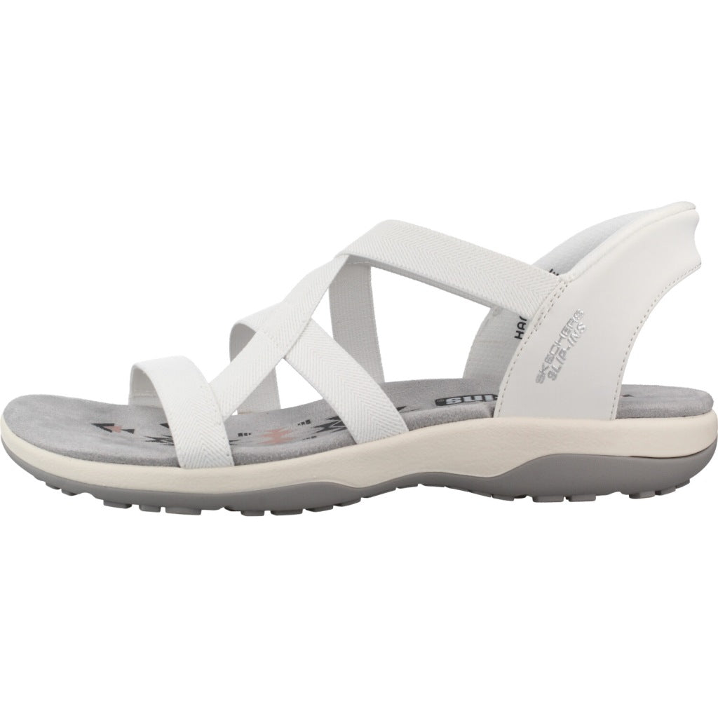 SKECHERS REGGAE SLIM STRETCH FLEX en color BLANCO  (2)