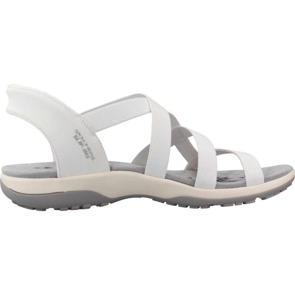 SKECHERS REGGAE SLIM STRETCH FLEX en color BLANCO  (4)