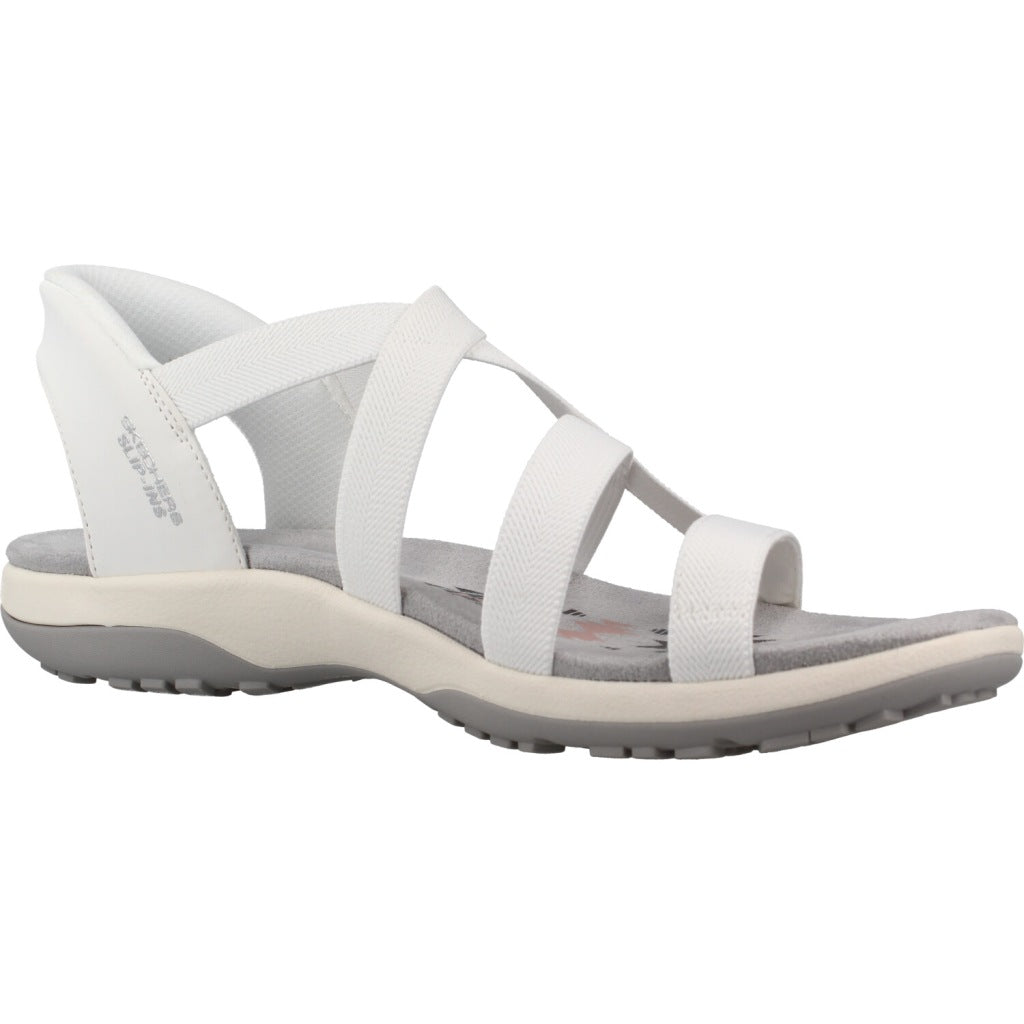 SKECHERS REGGAE SLIM STRETCH FLEX en color BLANCO  (5)