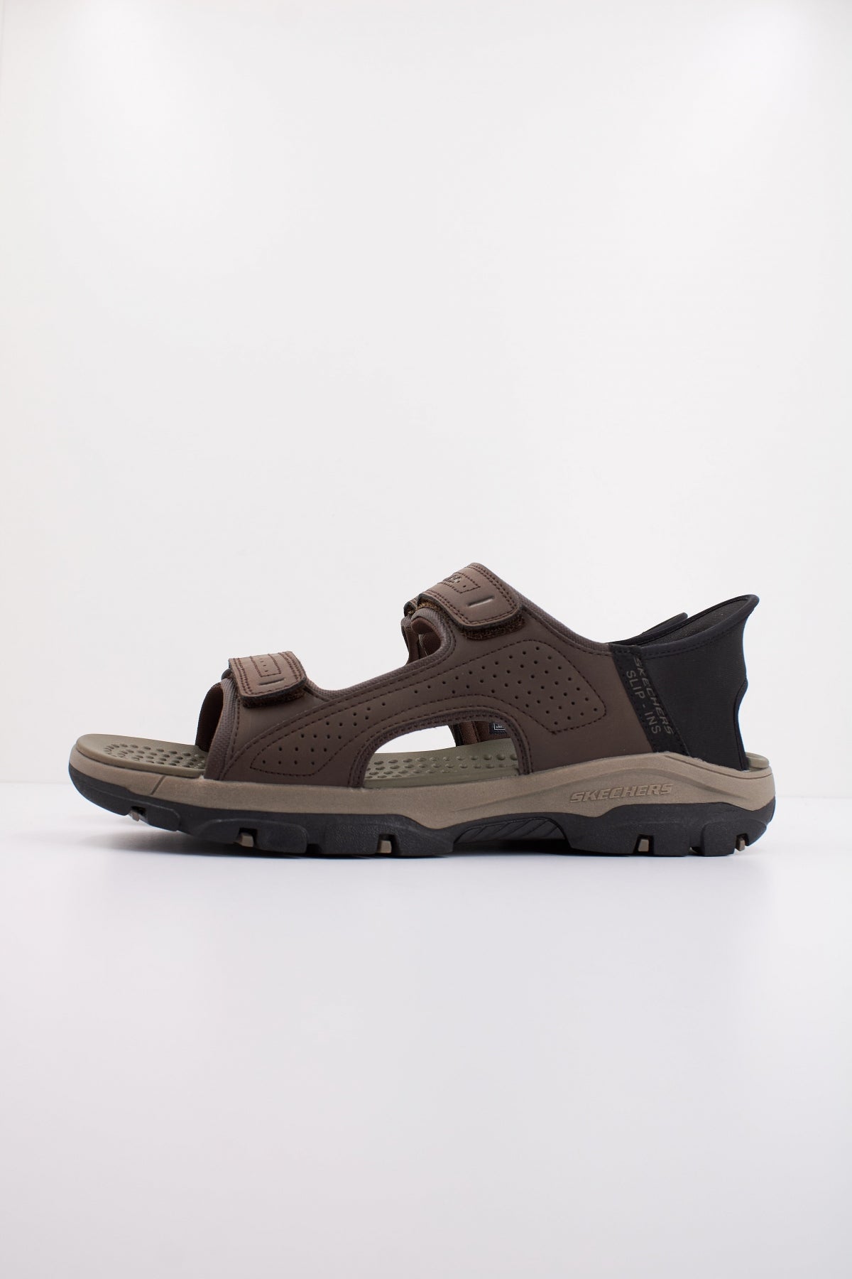 SKECHERS SLIP-INS TRESMEN-REECE  en color MARRON  (1)