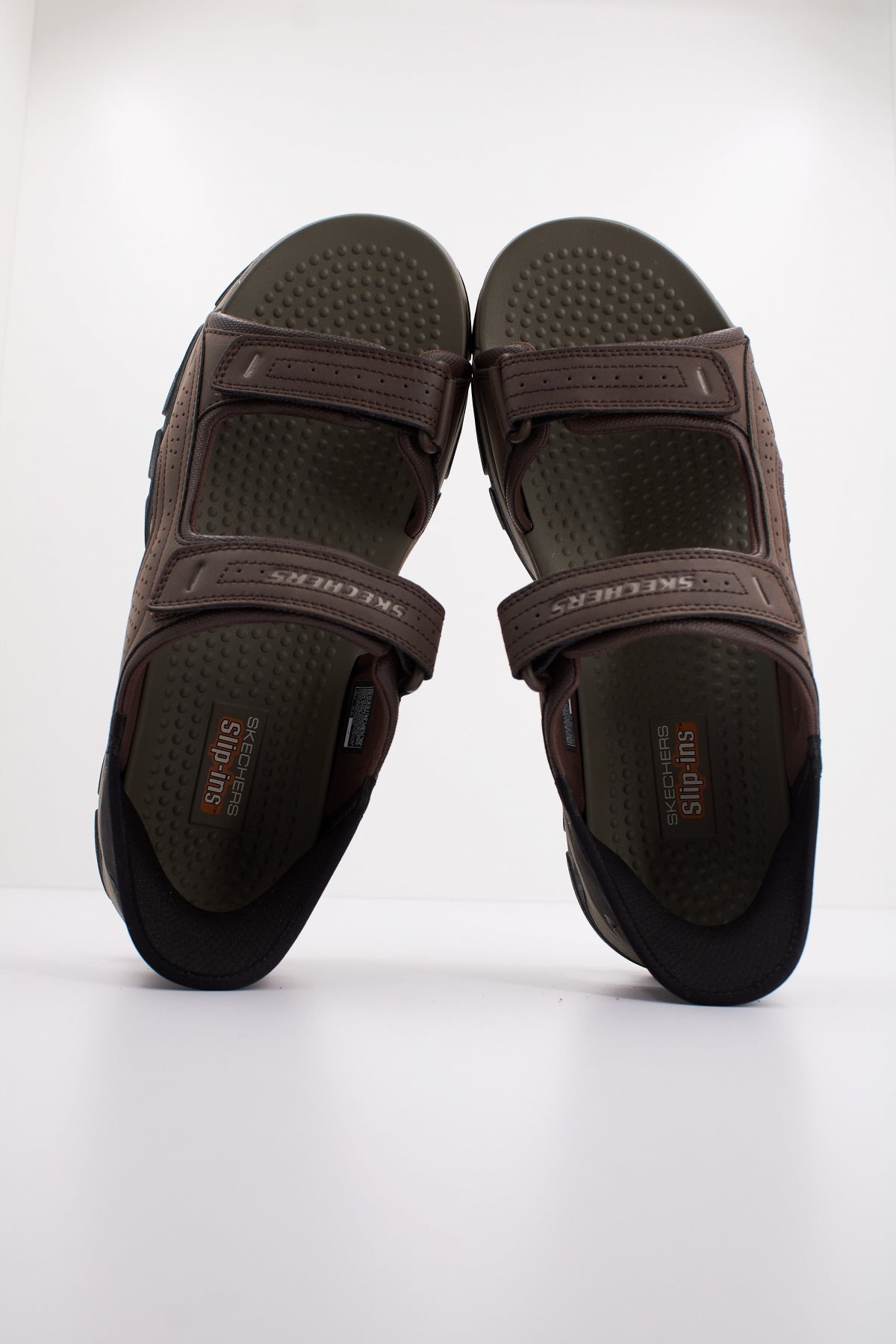 SKECHERS SLIP-INS TRESMEN-REECE  en color MARRON  (3)
