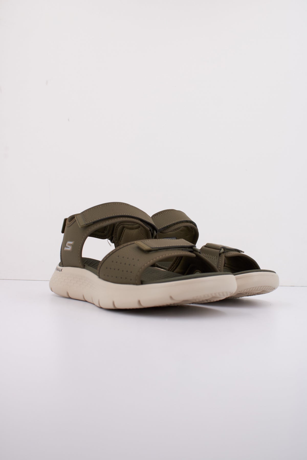 SKECHERS GO WALK FLEX en color VERDE  (2)
