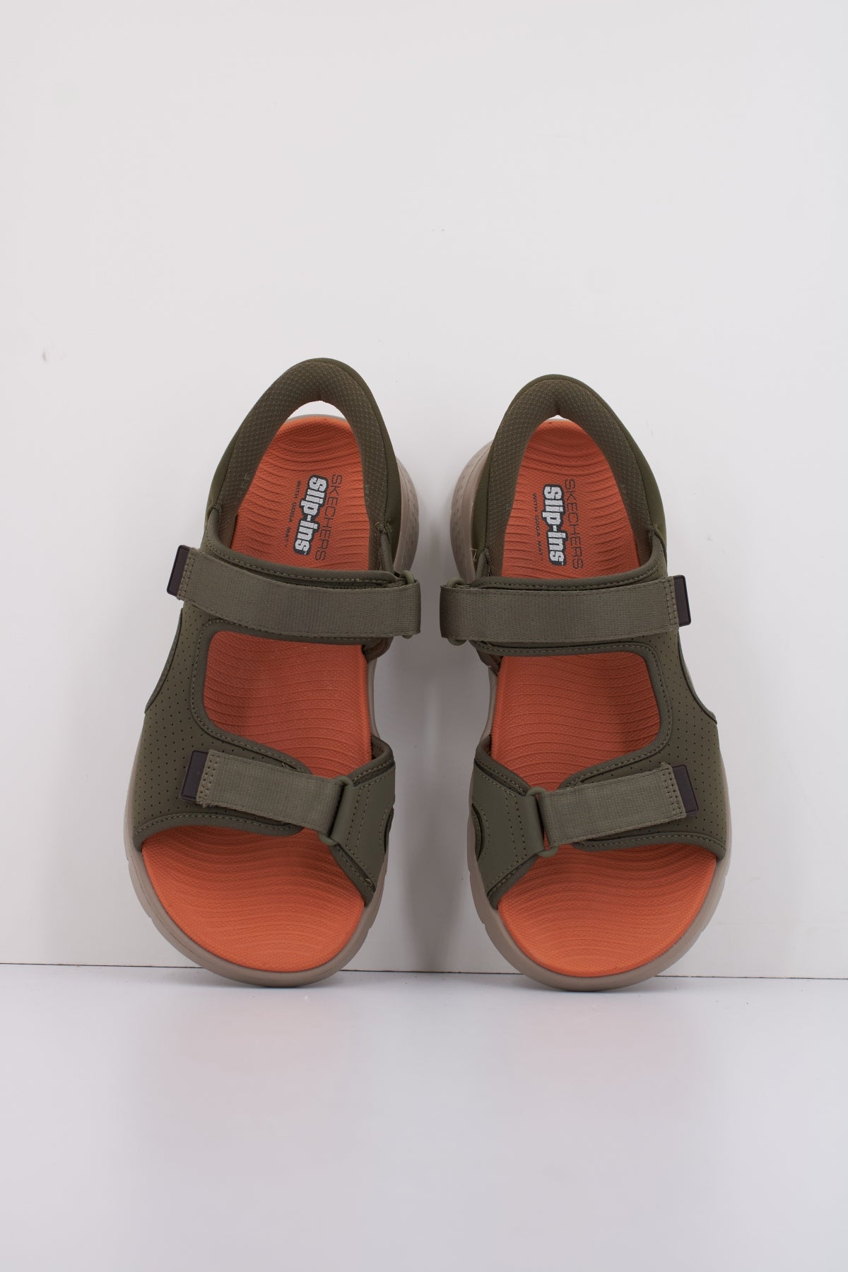 SKECHERS SLIP-INS GO WALK FLEX en color VERDE  (3)