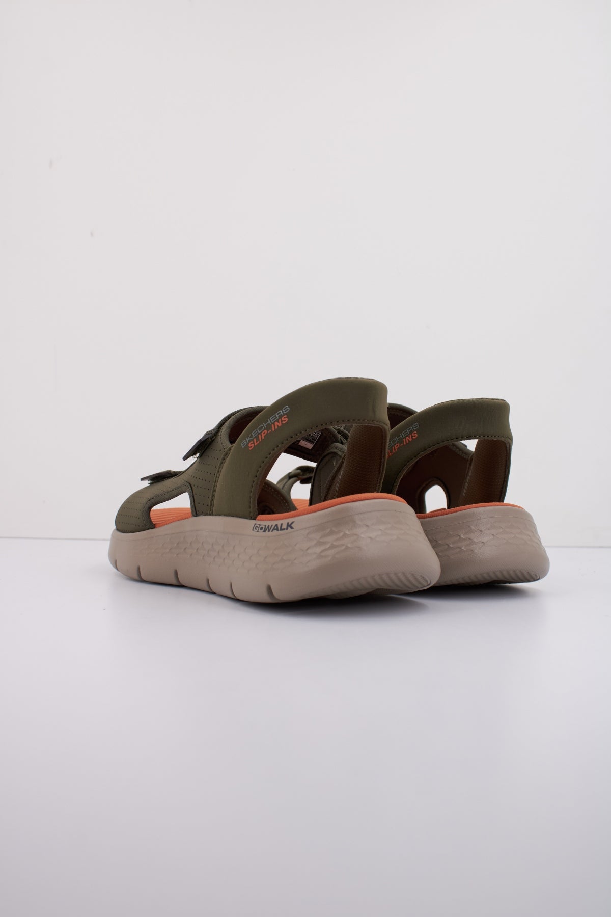 SKECHERS SLIP-INS GO WALK FLEX en color VERDE  (4)