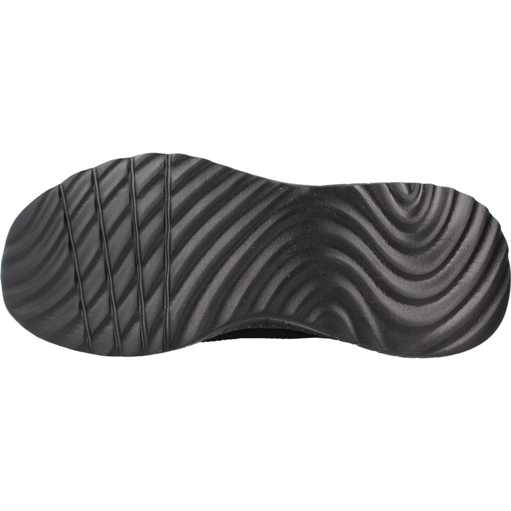 SKECHERS BOB SQUAD CHAOS SOLID STEP en color NEGRO  (6)